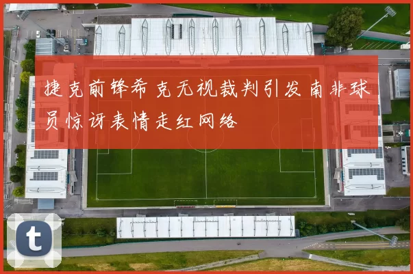 捷克前锋希克无视裁判引发南非球员惊讶表情走红网络